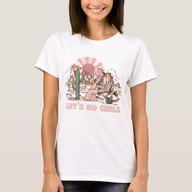 T-shirt Allons voir les filles (Devant)