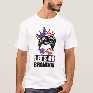 T-shirt Allons-y Brandom Brandon conservateur anti-libéral