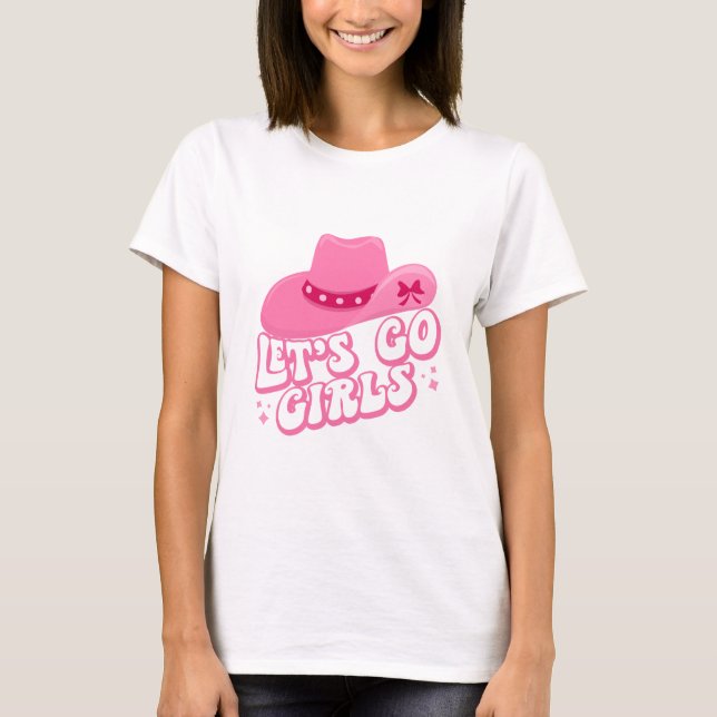 T-shirt Allons-y Filles - Casquettes de cowboy - Casquette (Devant)