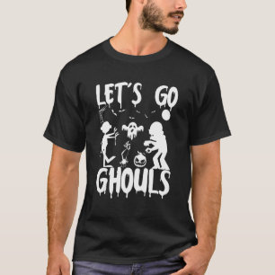 T-shirt Allons-y Gouls Dabbing Ghost Halloween coût effray