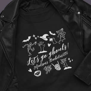 T-shirt Allons-y les fantômes Enterrement de vie de jeune 