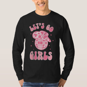 T-shirt Allons-y les filles Disco  Enterrement de vie de j