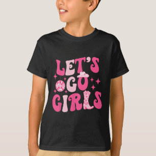 T-shirt Allons-y les filles Mariée Demoiselle d'honneur We