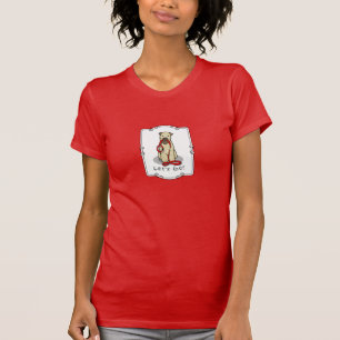 T-shirt Allons-y ! Marche à pied à Terrier Chien (1b2)