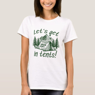T-shirt Allons-y sous les tentes