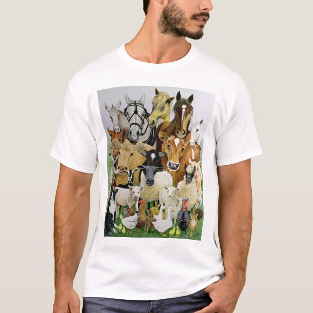 T-shirt Allsorts animal (Devant)