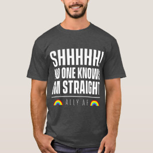 T-shirt Ally    AFNo On Sait Que Je Suis Droit
