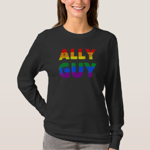 T-shirt Ally Guy Lgbt Pride Lgbtq Transgenre Trans