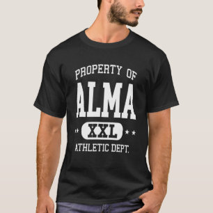 T-shirt Alma Retro Athletic Property Dept