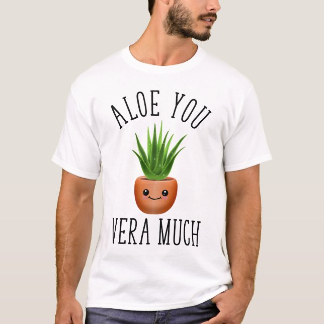 T-shirt Aloe Vous Vera Beaucoup (Devant)