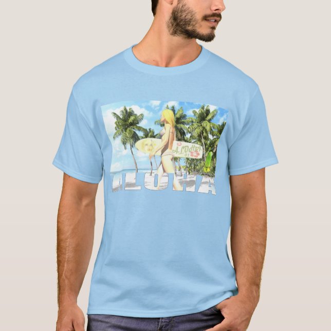 T-shirt Aloha 01 (Devant)