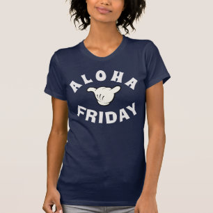 T-SHIRT ALOHA BANDE DESSINÉE SHAKA DE VENDREDI