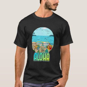 T-shirt Aloha Beach Tropical Hawaiian Summer Island Vaca