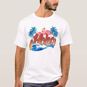 T-shirt Aloha Bonjour été