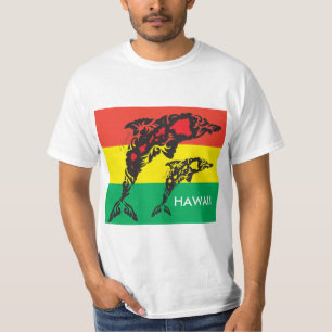 T-shirt Aloha dauphin d'île d'Hawaï
