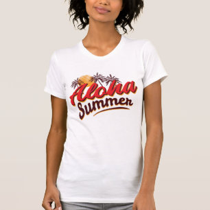 T-shirt Aloha Été