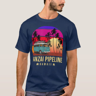 T-shirt Aloha Hawaii Banzai Pipeline Surf Van Vintage