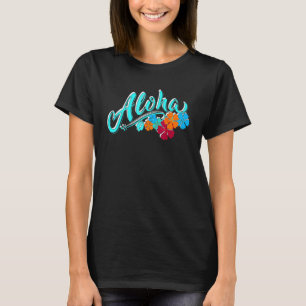 T-shirt Aloha Hawaii Hawaii Hawaiian Island Beach Vacances