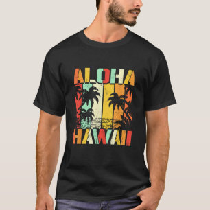 T-shirt Aloha Hawaii Hawaii Hawaiian Island Vintage années