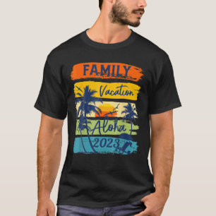 T-shirt Aloha Hawaii Hawaii Vacances Hawaiiennes 2023 Corr