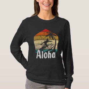 T-shirt Aloha Hawaii Surf Retro Sunset 12