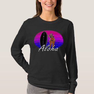 T-shirt Aloha Hawaii Surfer Surf Vêtements Hommes Femmes A