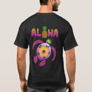 T-shirt Aloha Hawaiian Honu Turtle