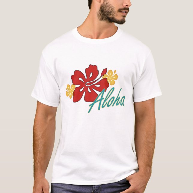 T-shirt Aloha Hibiscus (Devant)