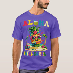 T-shirt Aloha Kindergarten Pineapple Hawaii Retour à l'éco