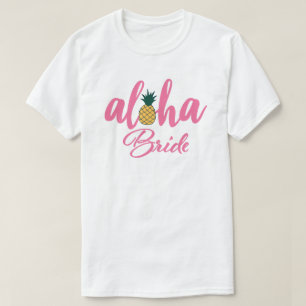 T-shirt Aloha Mariée Blanche