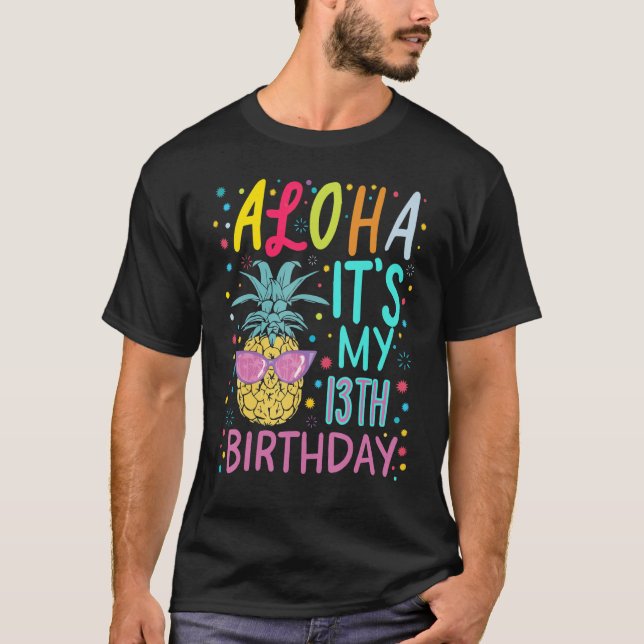 T-shirt Aloha Pineapple (Devant)
