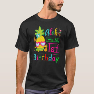 T-shirt Aloha Premier 1er anniversaire Hawaii Deuxième fil