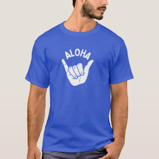 T-shirt Aloha Shaka Sign Surf Cool