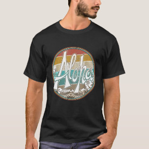 T-shirt Aloha Surf Hawaii Surf board Vintage Retro
