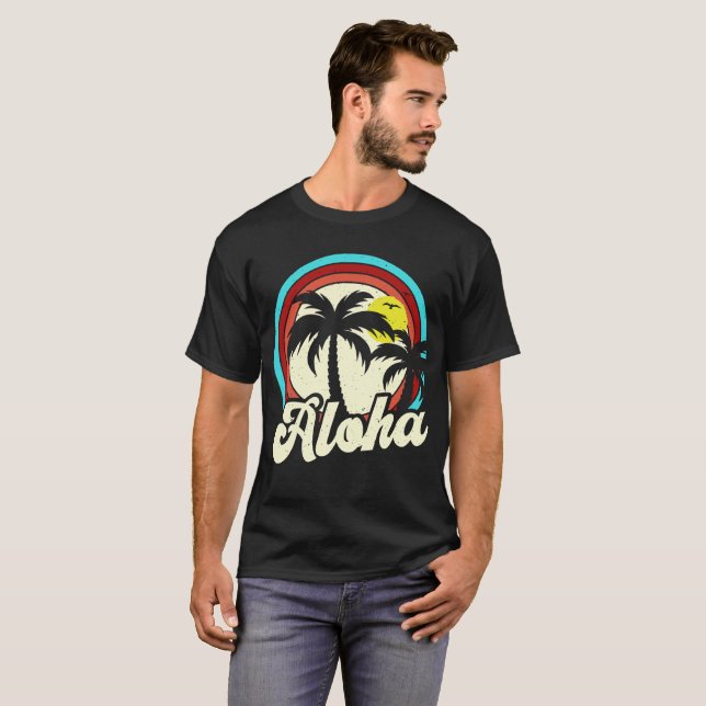 T-shirt Aloha Unisex (Devant entier)