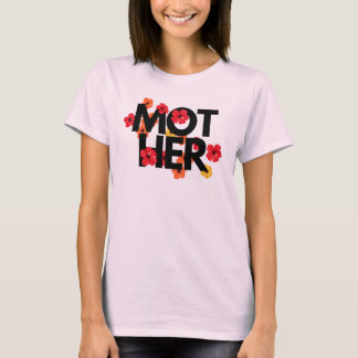 T-shirt Aloha Vibes pour maman : Hibiscus tropical