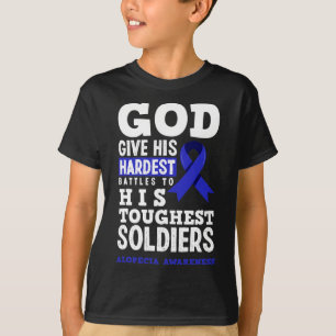 T-shirt Alopecia Sensibilisation Alopecia Guerrier