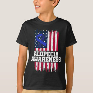 T-shirt Alopecia Sensibilisation Perte de cheveux guerrier