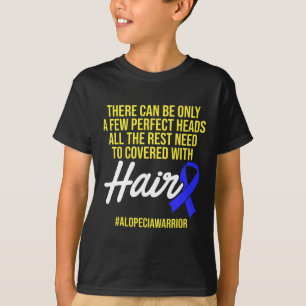 T-shirt Alopecia Sensibilisation Perte de cheveux Guerrier