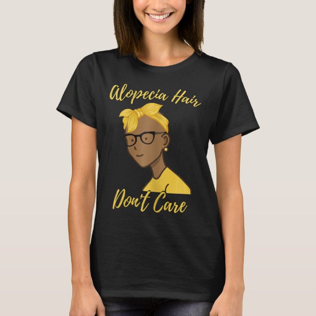 T-shirt Alopécie pour les femmes 1 Alopecia Areata Sensibi (Devant)