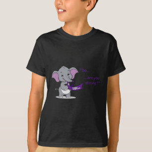 T-shirt Alors, Es-Tu Fort_ Joey Veut Savoir, Joey Demande.
