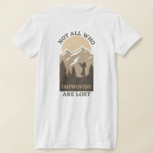 T-shirt Alouette des prés Violon Les improvisés ne sont pa