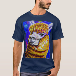 T-shirt Alpaca Abstrait