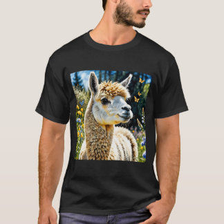 T-shirt Alpaca de printemps