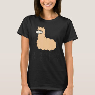 T-shirt Alpaca Désolé Je ne peux pas être très occupé Pyja