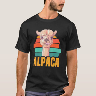 T-shirt Alpaca Et Llama Animaux Alpaca Randonnée Llama