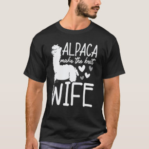 T-shirt Alpaca Fait La Meilleure Femme Lama Chuchoteur D'A