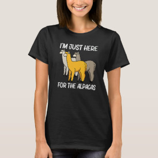T-shirt Alpaca For Men Women Camelid Mammal Animal
