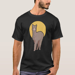 T-shirt Alpaca Illustration Guanaco Llama Vicuna Breeder A