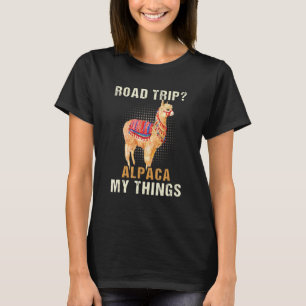 T-shirt Alpaca Mes Choses  Lama Drôle Amateur D'Alpaca